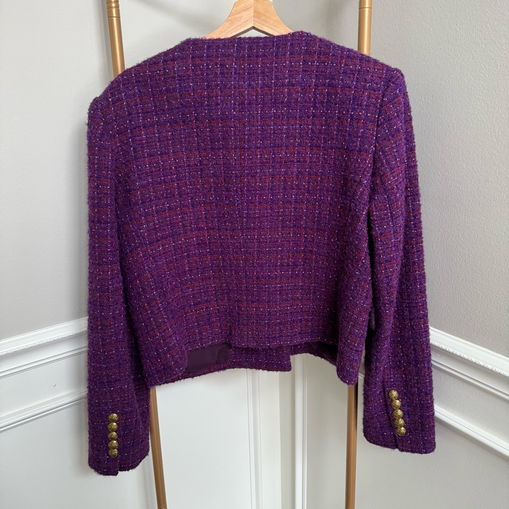 Veronica Beard Bentley Tweed Jacket - Picture 5 of 8